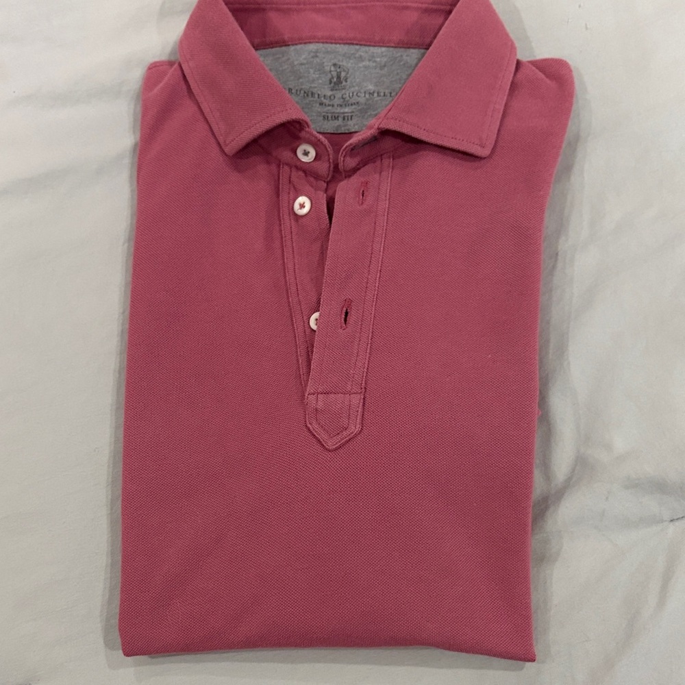 Brunello Cucinelli  Polo Shirt S